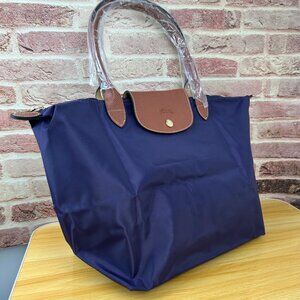 NWT Longchamp Le Pliage Original Large Shoulder Nylon Bag Tote